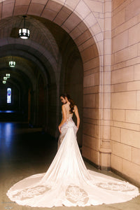 Cut-Out Detachable Train (#Candide) - Dream Dresses by P.M.N.