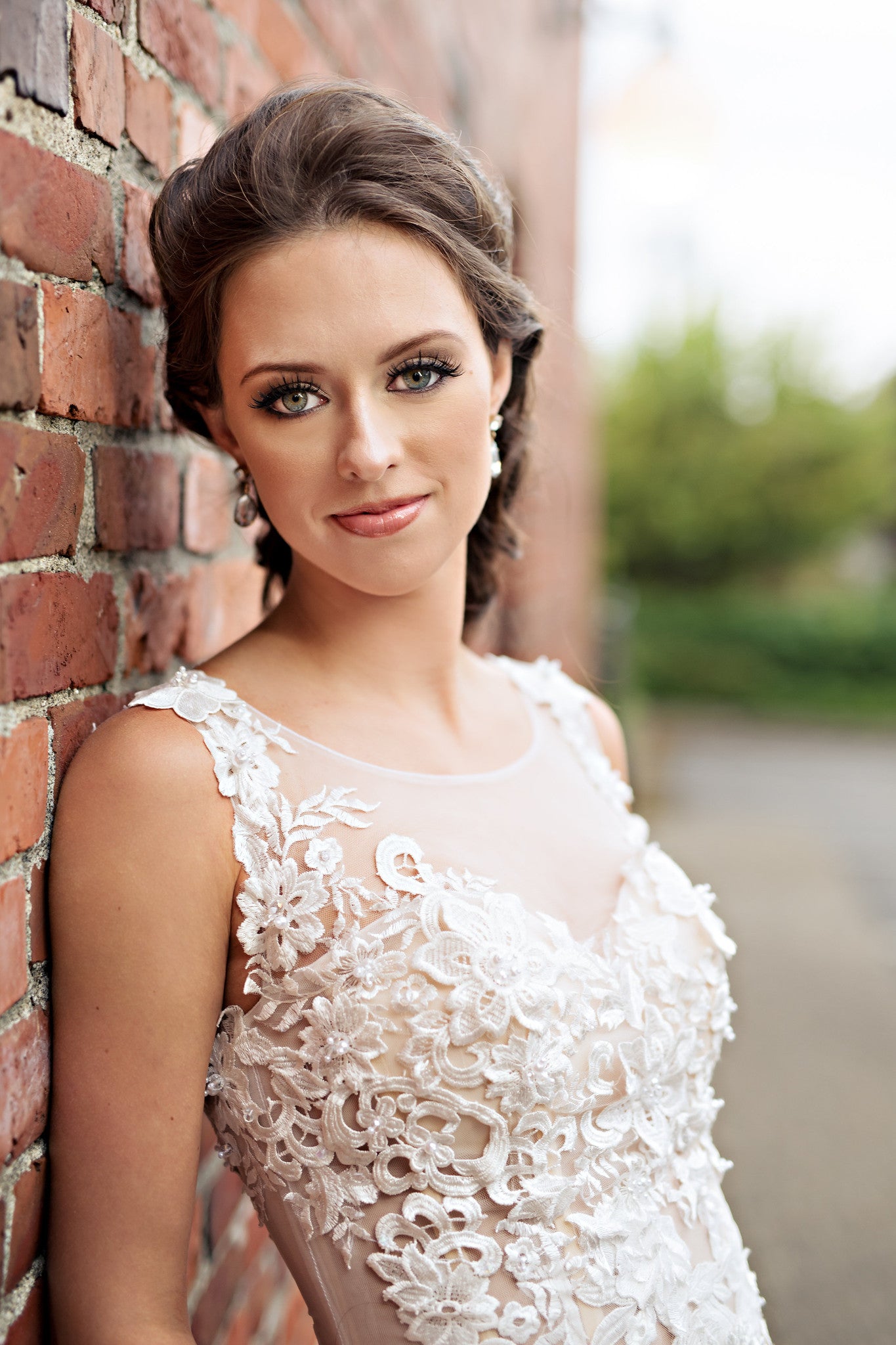 SAMPLE SALE/ Blush Pink Sheer All Over Lace Tulle Dress (#PB070) - Dream Dresses by P.M.N
 - 8