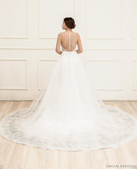 Detachable Bridal Train (#Catia) - Dream Dresses by P.M.N.