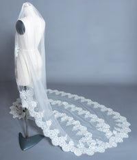 Three Layers Cathedral Veil (#Damia) - Dream Dresses by P.M.N
 - 3