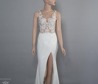 Side Split Wedding Dress (#Elexus) - Dream Dresses by P.M.N.