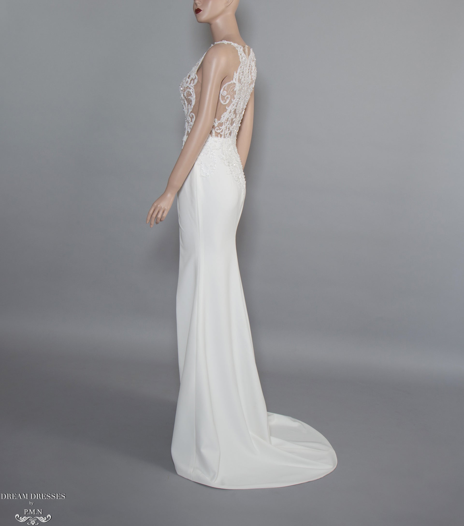 Side Split Wedding Dress (#Elexus) - Dream Dresses by P.M.N.