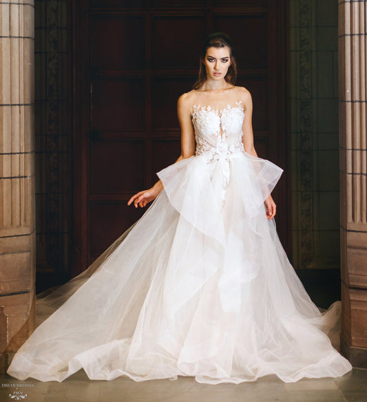 Detachable Tulle Skirt (#Elicia) - Dream Dresses by P.M.N
 - 1