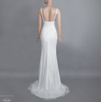 Chantilly Lace Wedding Dress (#Giselle) - Dream Dresses by P.M.N.
