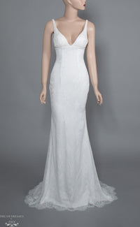 Chantilly Lace Wedding Dress (#Giselle) - Dream Dresses by P.M.N.