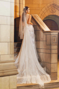 Glitter & Pearls Detachable Bridal Skirt (#Hera) - Dream Dresses by P.M.N.