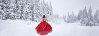 Long Sleeve Couture Ball Gown (#FA16200) - Dream Dresses by P.M.N
 - 3