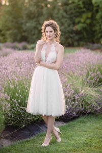 Tea Length Wedding Dress (# Alice ) - Dream Dresses by P.M.N
 - 2