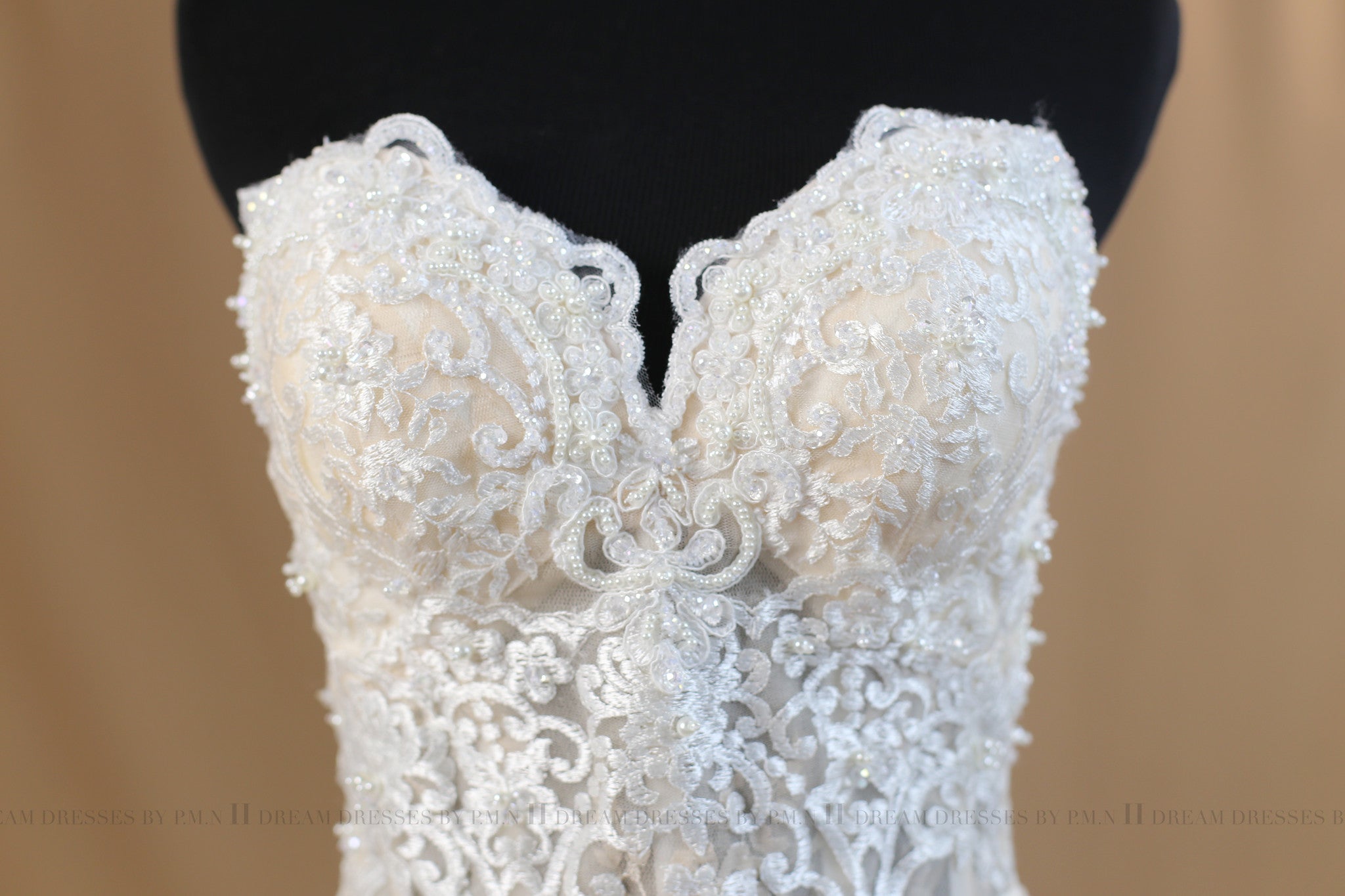 Lace Mermaid Wedding Dress (#Nicole)