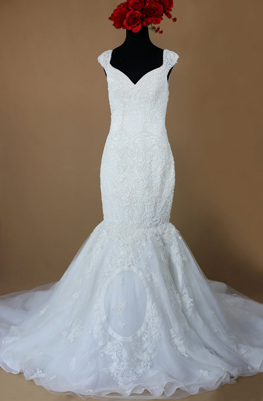 Haute Couture Mermaid Wedding Dress (#Sequoria) - Dream Dresses by P.M.N
 - 1