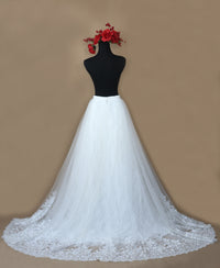 SAMPLE SALE/ Detachable Ball Gown Skirt With Chapel Train (Style #PB162) - Dream Dresses by P.M.N
 - 9