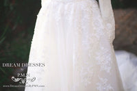 Detachable Lace Tulle Skirt (Style #SS16307) - Dream Dresses by P.M.N
 - 5