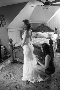 Swarovski Crystals Mermaid Wedding Dress (#Roselani) - Dream Dresses by P.M.N.