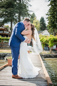 Swarovski Crystals Mermaid Wedding Dress (#Roselani) - Dream Dresses by P.M.N.