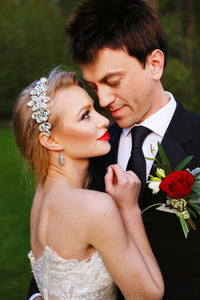 Blush Pink Ivory Strapless Trumpet Wedding Dress (# BETTY) - Dream Dresses by P.M.N
 - 6