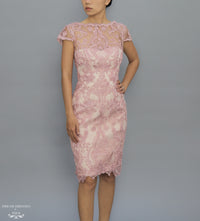 Knee Length Mother of The Bride Dress (#Karina) - Dream Dresses by P.M.N.