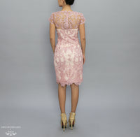 Knee Length Mother of The Bride Dress (#Karina) - Dream Dresses by P.M.N.
