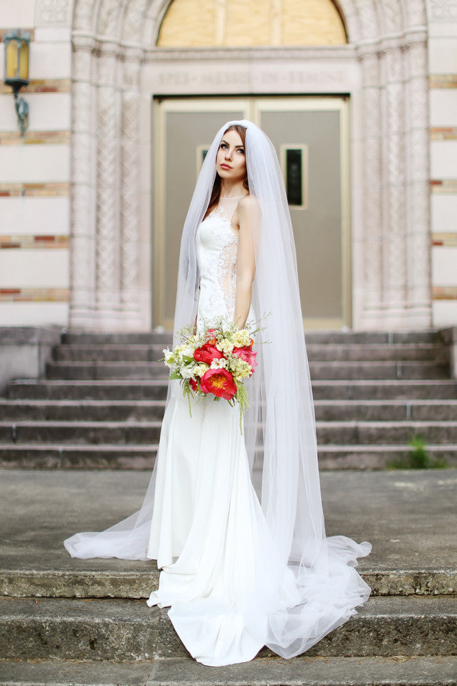 SAMPLE SALE/ Sheath Wedding Dress (#Lily)