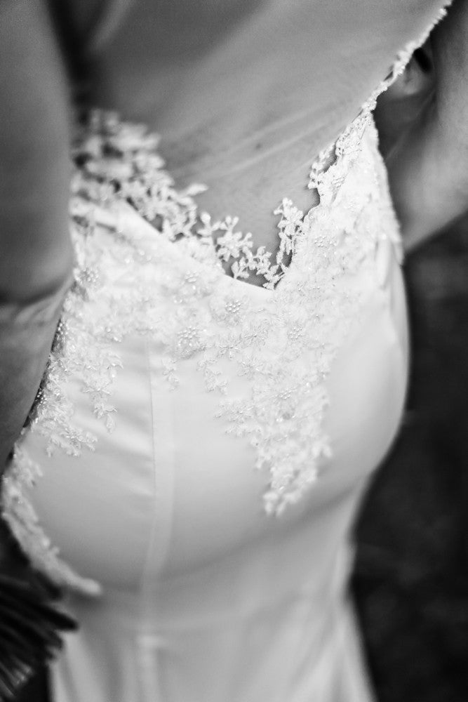 SAMPLE SALE/ Sheath Wedding Dress (#Lily)