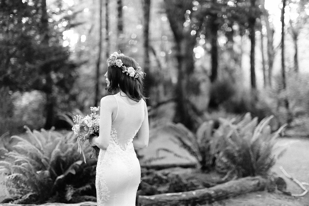 Silk Wedding Dress With Sheer Back (Style # Lily PB068) - Dream Dresses by P.M.N
 - 10
