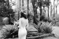 Silk Wedding Dress With Sheer Back (Style # Lily PB068) - Dream Dresses by P.M.N
 - 10