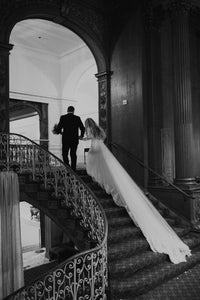 Detachable Cathedral Wedding Train (#Tessa) - Dream Dresses by P.M.N.