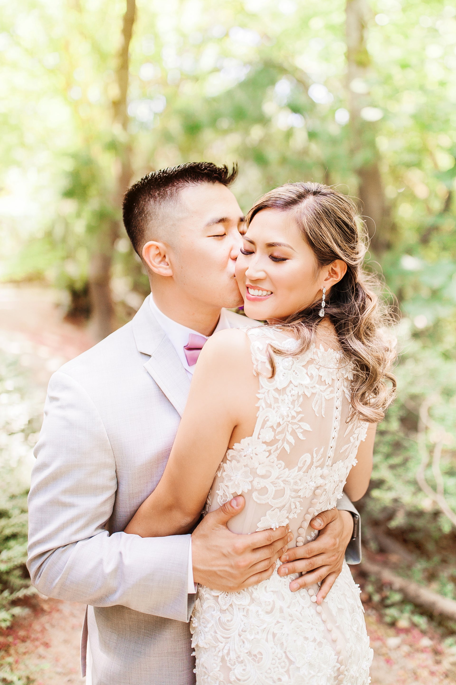Lace and Tulle Sheath Wedding Dress (#Krista) - Dream Dresses by P.M.N.