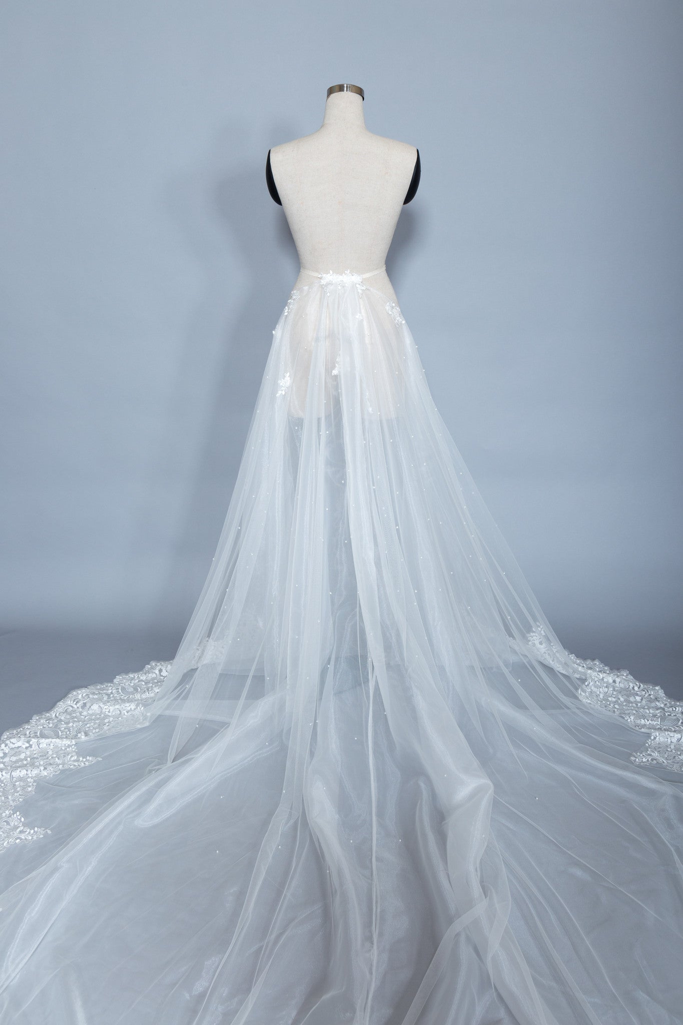 Detachable Lace Wedding Train (#Beryl)