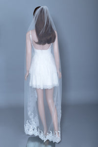 Lace Wedding Veil (#Helia) - Dream Dresses by P.M.N
 - 4