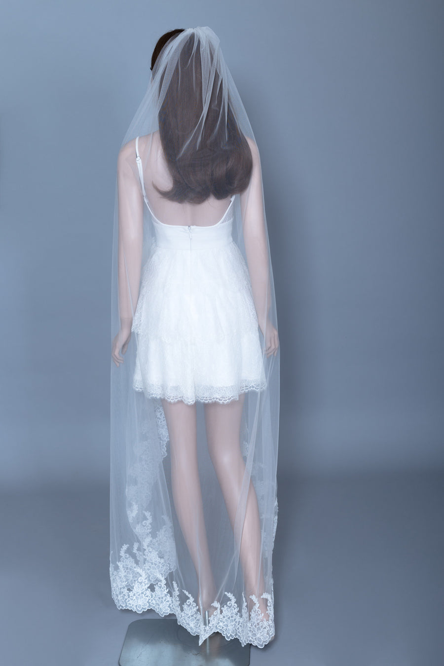 Lace Wedding Veil (#Helia) - Dream Dresses by P.M.N
 - 4