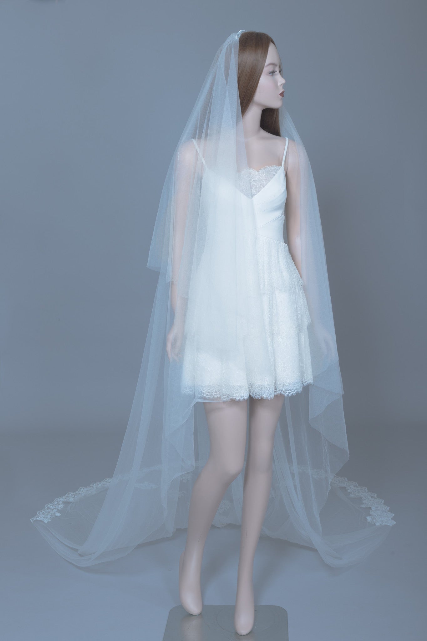Cathedral Wedding Veil (#Chloris) - Dream Dresses by P.M.N
 - 3