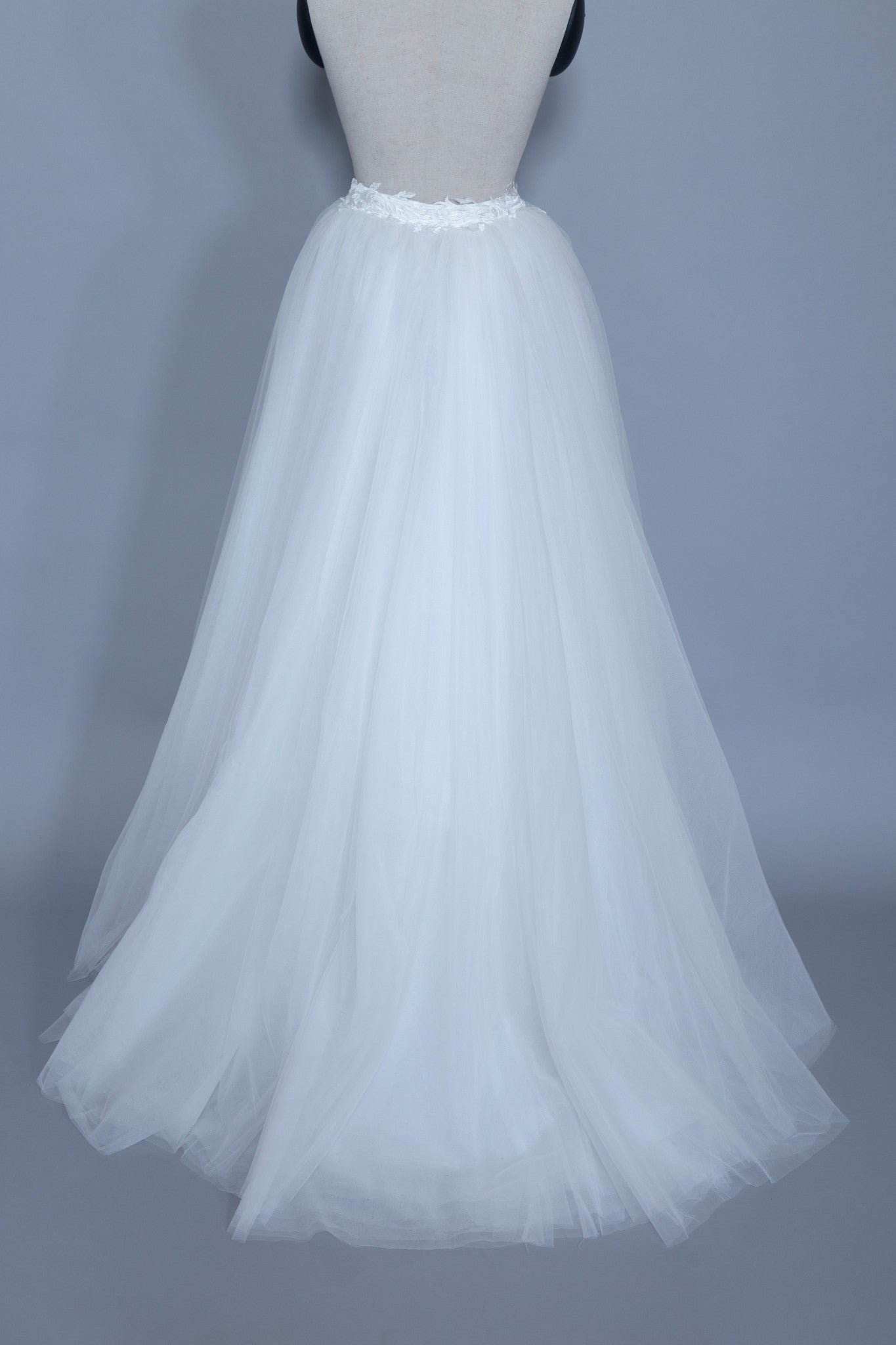 Detachable Bridal Tulle Skirt (#Basilia)
