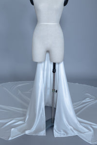 Detachable Satin Wedding Train (#Calixta) - Dream Dresses by P.M.N
 - 2