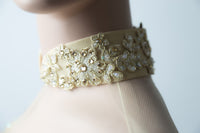 Champagne Ao Dai-Custom Made Vietnamese Bridal Dress (#Florence) - Dream Dresses by P.M.N
 - 6