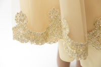 Champagne Ao Dai-Custom Made Vietnamese Bridal Dress (#Florence) - Dream Dresses by P.M.N
 - 9