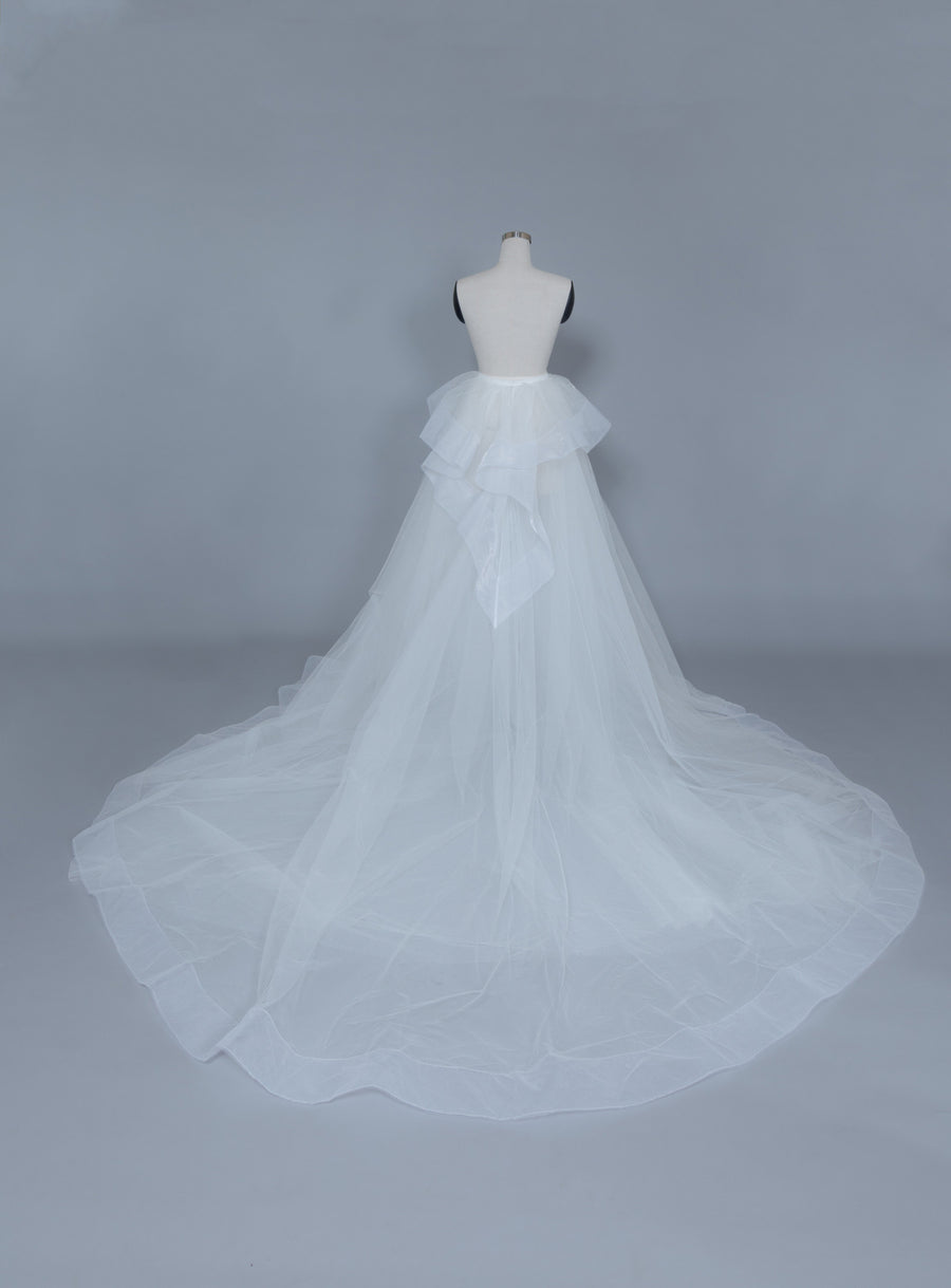 Detachable Peplum Bridal Skirt (#Elara) - Dream Dresses by P.M.N
 - 3