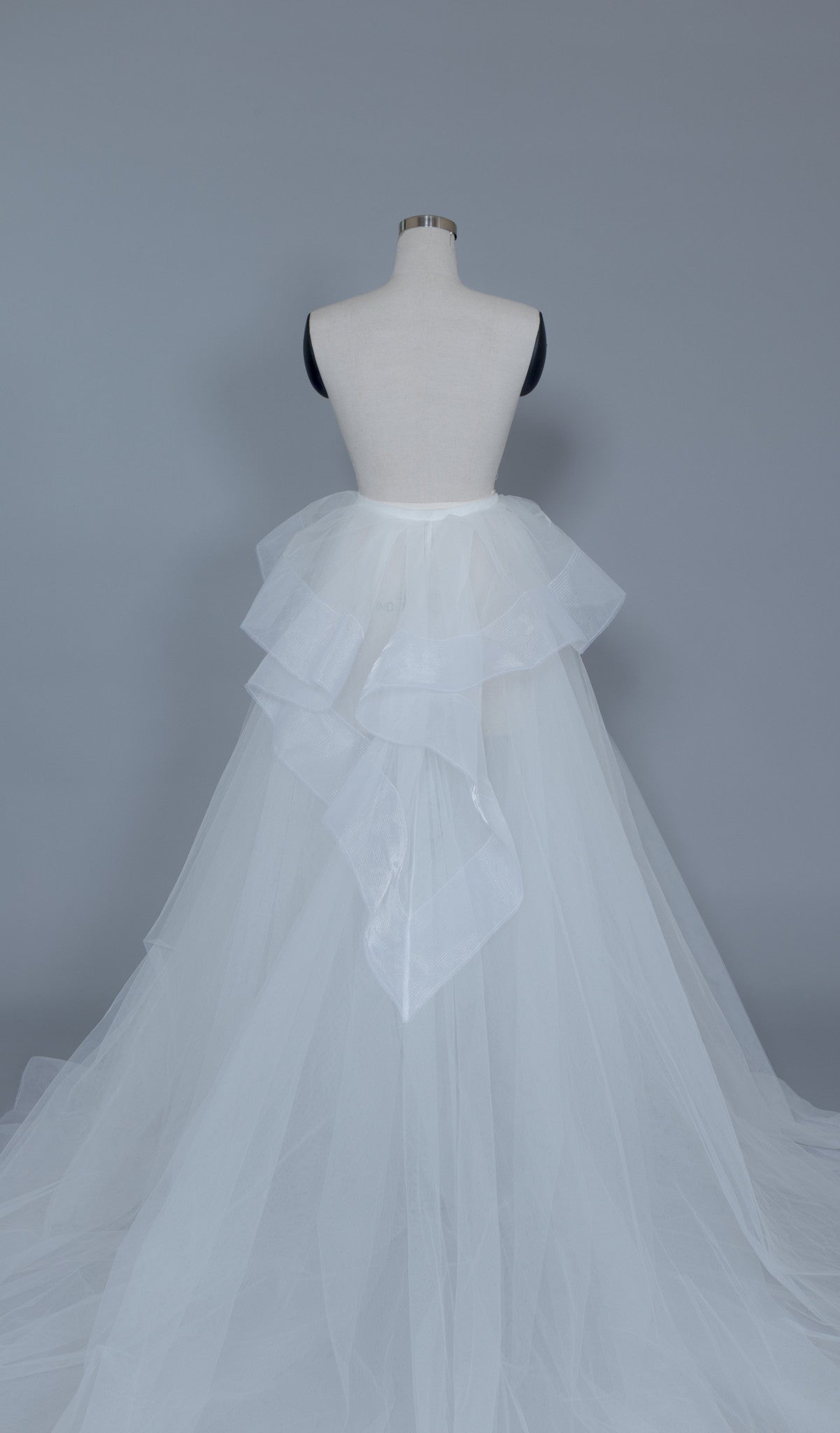 Detachable Peplum Bridal Skirt (#Elara)