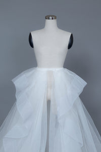 Detachable Peplum Bridal Skirt (#Elara) - Dream Dresses by P.M.N
 - 2