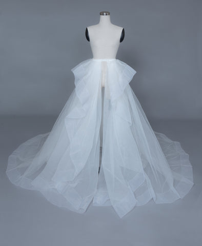 Detachable Peplum Bridal Skirt (#Elara) - Dream Dresses by P.M.N
 - 1
