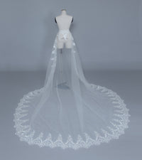 Detachable Lace Bridal Train (#Kallista) - Dream Dresses by P.M.N
 - 2