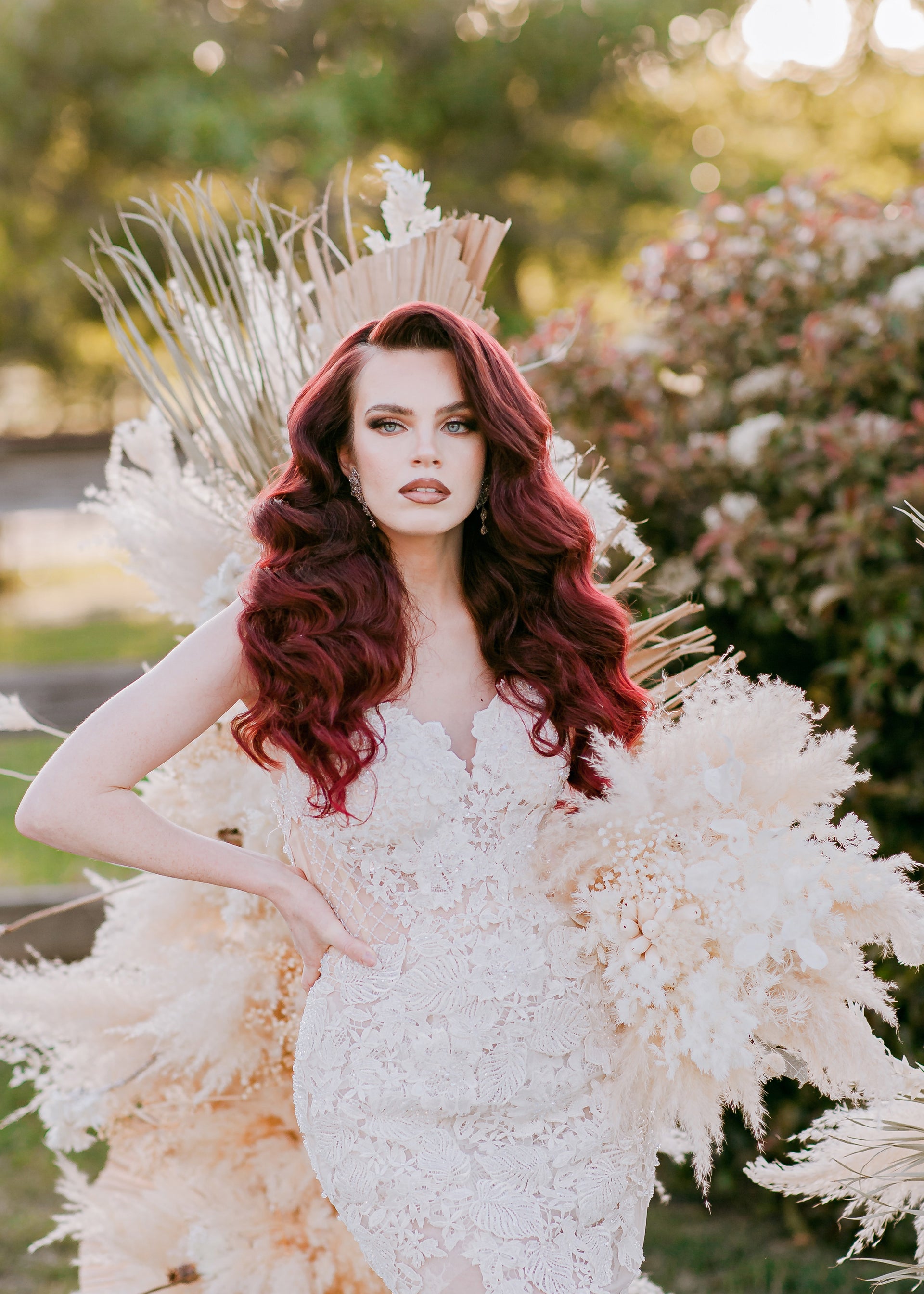 Lace and Tulle Mermaid Wedding Dress (#Julieta) - Dream Dresses by P.M.N.