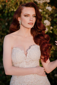 Lace and Tulle Mermaid Wedding Dress (#Julieta) - Dream Dresses by P.M.N.