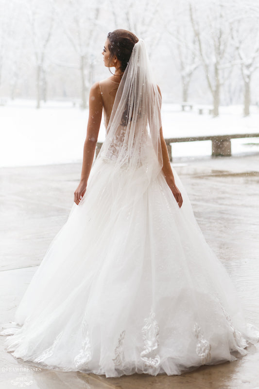 Detachable Tulle Skirt for Wedding Dress (#Isla) - Dream Dresses by P.M.N.