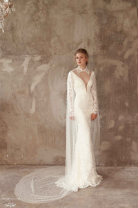 Cathedral Bridal Cape (#ITALA) - Dream Dresses by P.M.N.