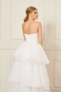 Removable Tiered Overskirt (#Iva) - Dream Dresses by P.M.N.