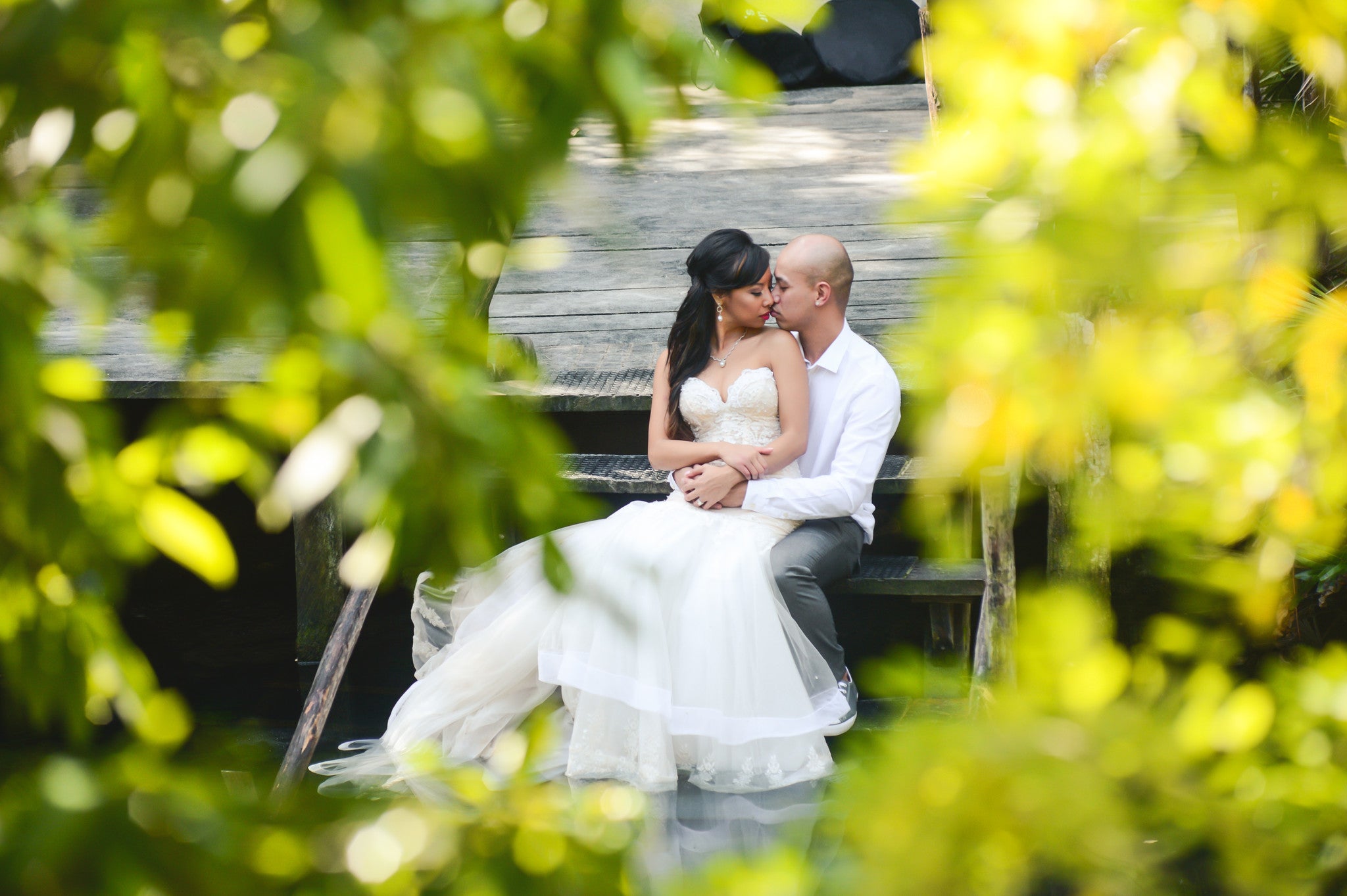 Trumpet Wedding Dress With Horsehair Braid (Style # PB115)