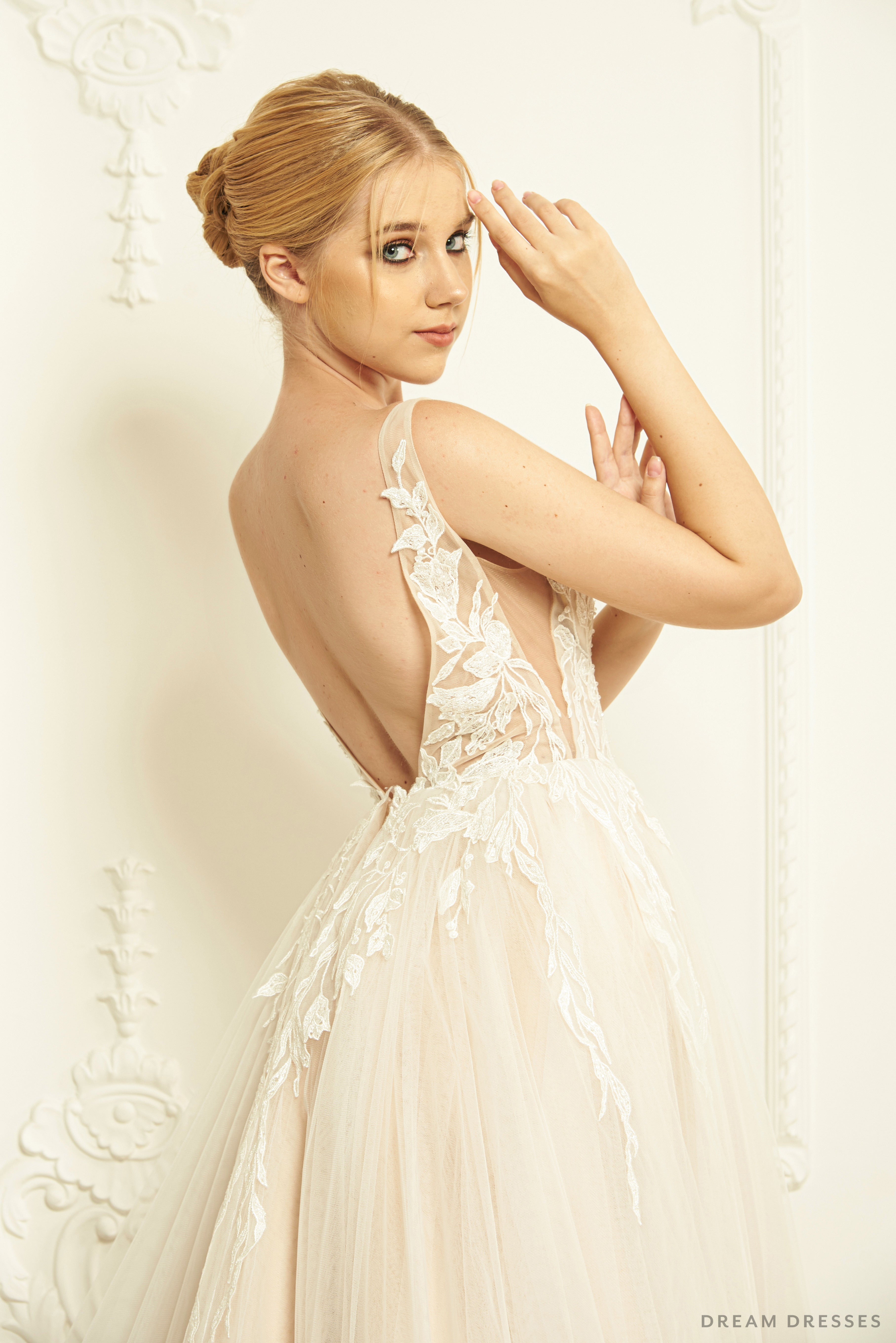 Lace Ball Gown Wedding Dress (#Kaytie)