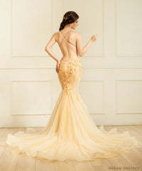 Gold Mermaid Wedding Gown (#Katerina ) - Dream Dresses by P.M.N.