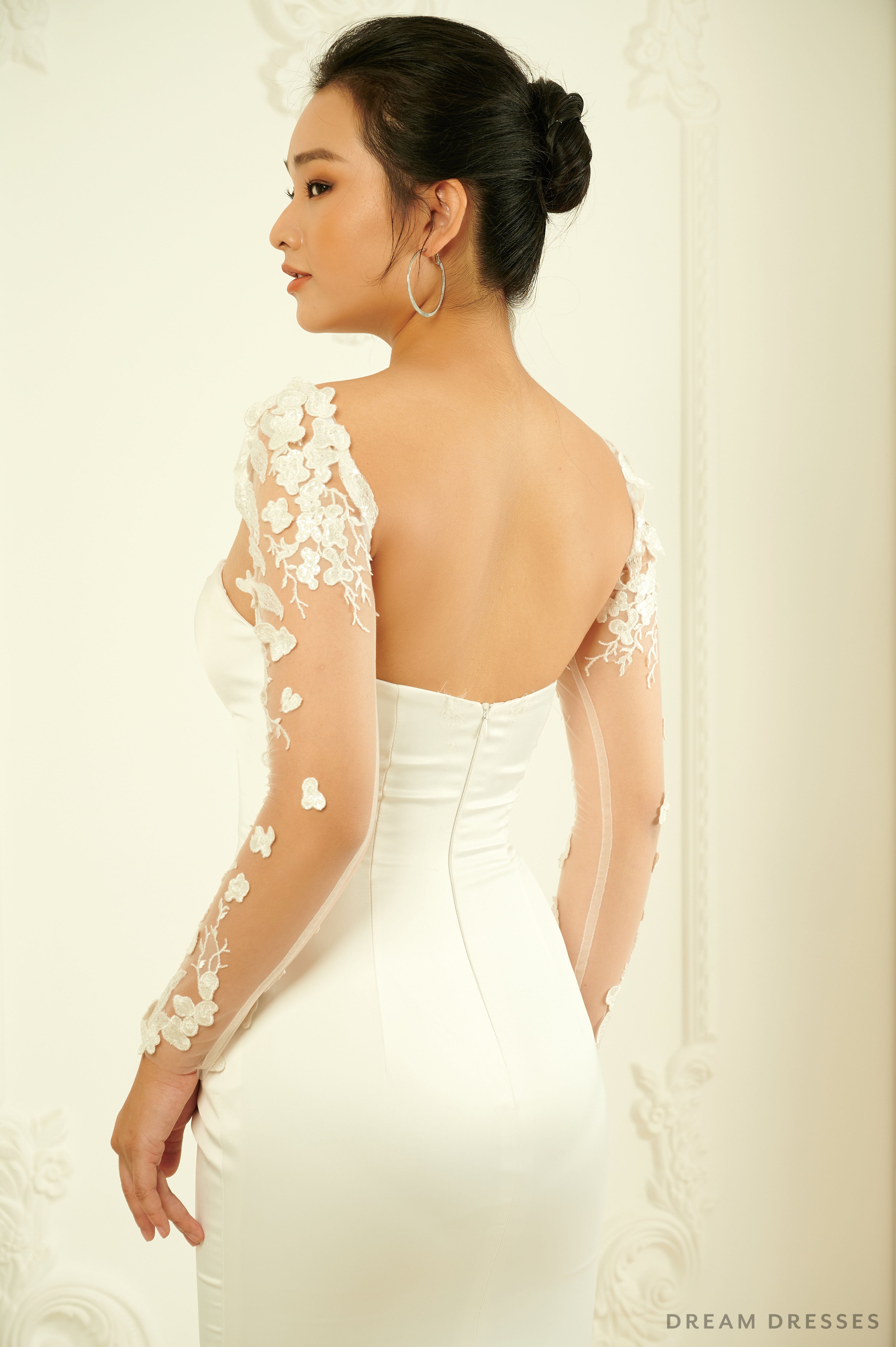 Detachable Long Sleeves for Wedding Dress (#CHIARA)