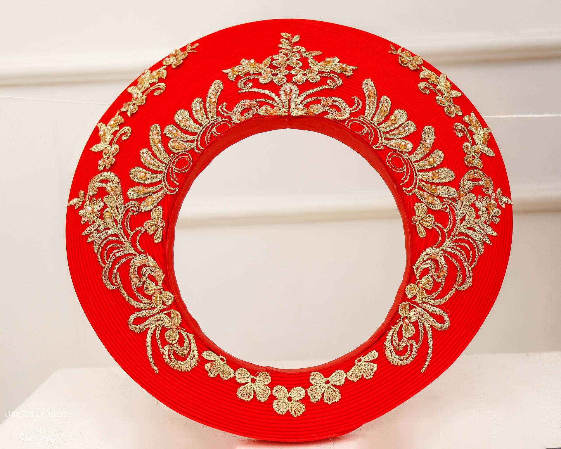 Ao Dai Hat | Vietnamese Bridal Hat (#TACI) - Dream Dresses by P.M.N.